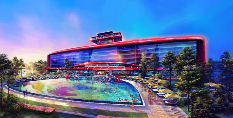 Ferrari Theme Park To Open In Spain, Hotel