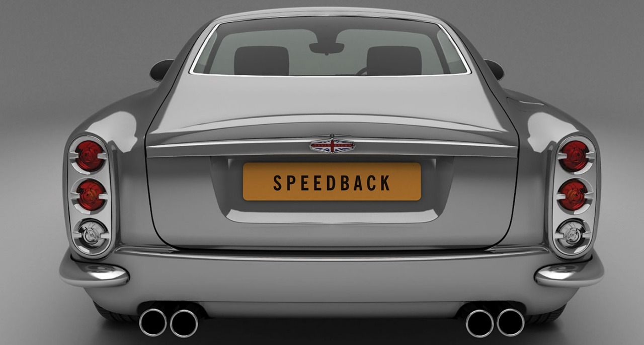 New British Carmaker David Brown Unveils the Speedback, Rear