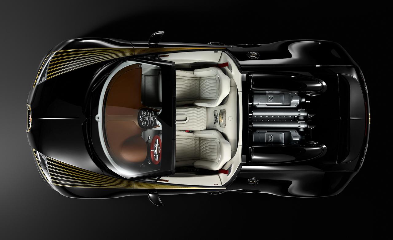 Bugatti Veyron Black Bess, Overhead