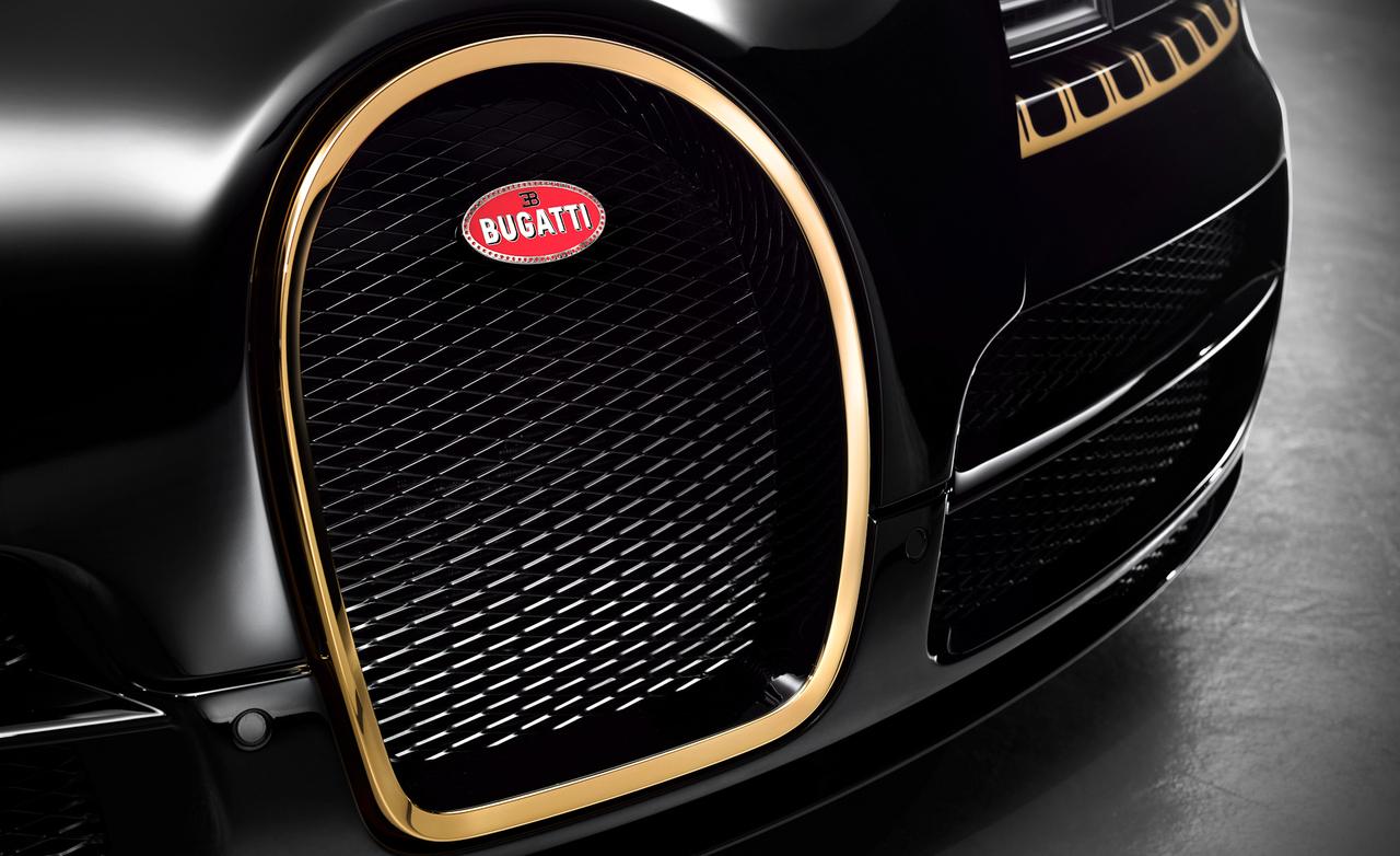Bugatti Veyron Black Bess, 24k gold