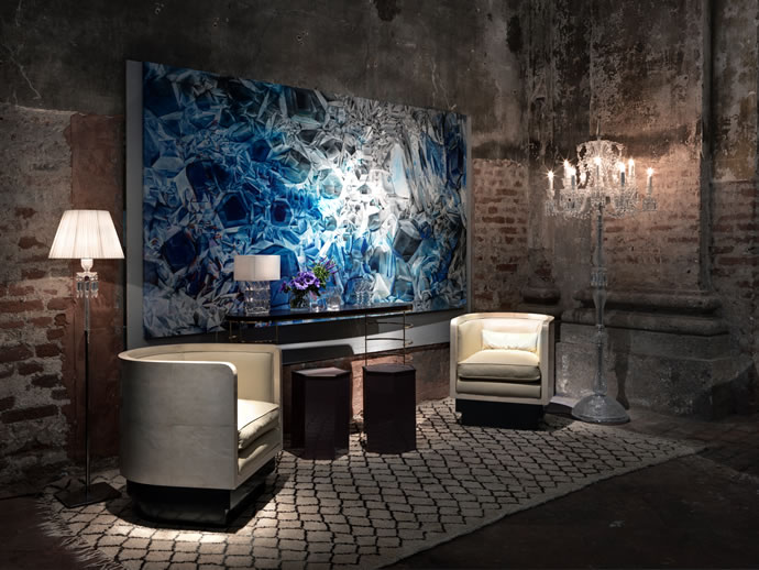 Philippe Starck-Designed $360k Chandelier, Lounge