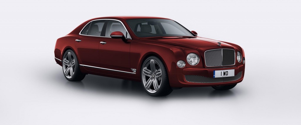 Bentley Mulsanne Celebrates 95th Anniversary Edition, Red