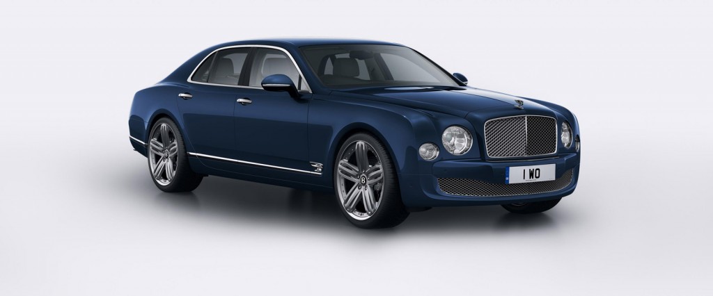 Bentley Mulsanne Celebrates 95th Anniversary Edition, Blue