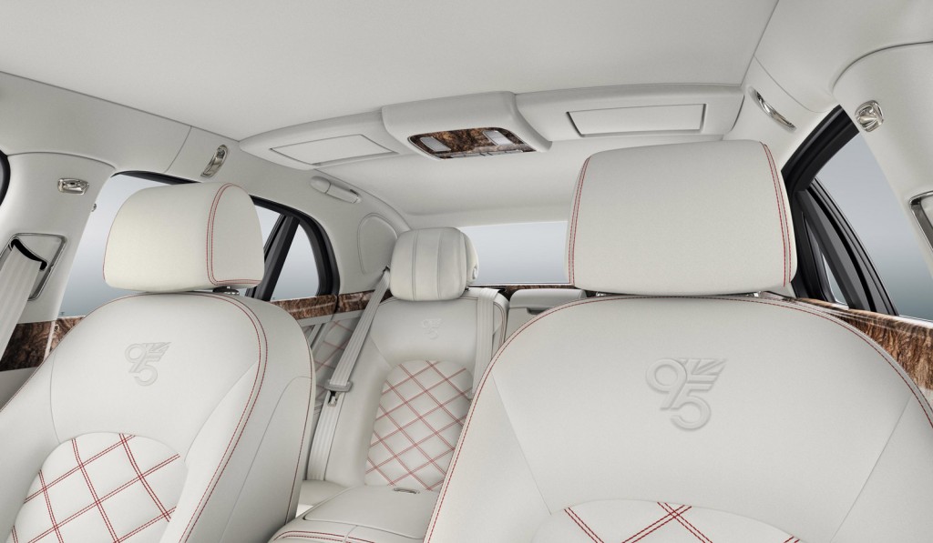 Bentley Mulsanne Celebrates 95th Anniversary Edition, Interior 