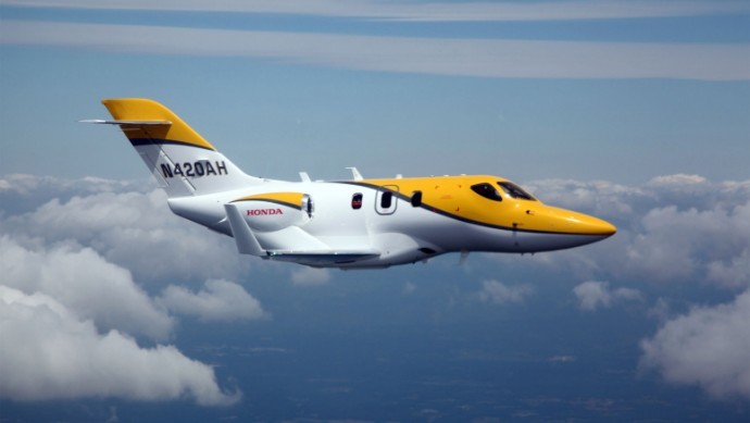 The New HondaJet to Be Priced at a Relatively Affordable $4.5M, Yellow