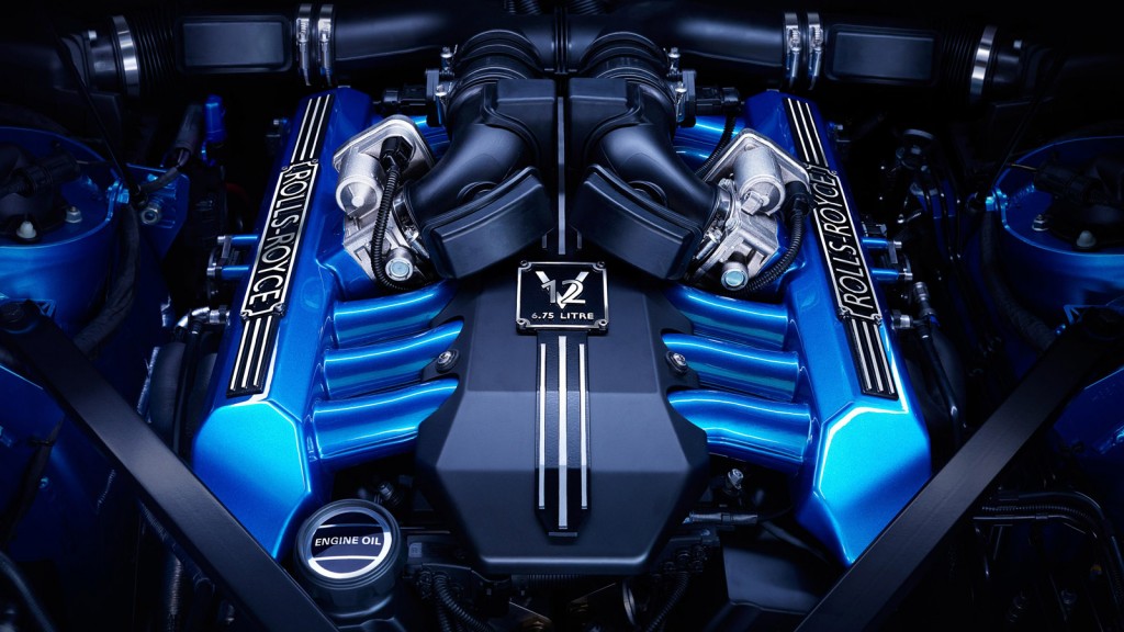 Rolls Royce Phantom Drophead Coupe Bespoke Waterspeed, Engine Block