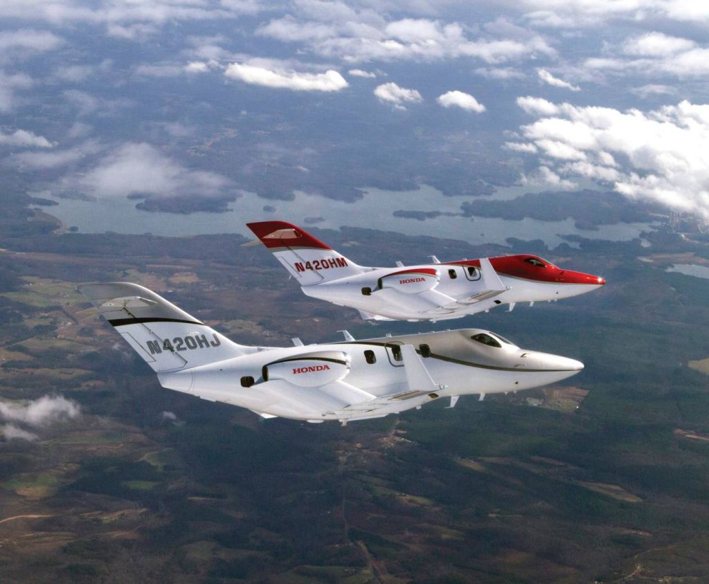 The New HondaJet to Be Priced at a Relatively Affordable $4.5M, Side By Side Alt