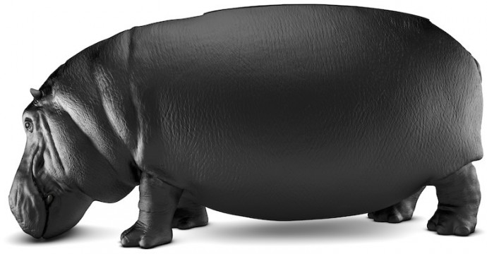 Maximo Riera’s Hippopotamus Sofa, Side