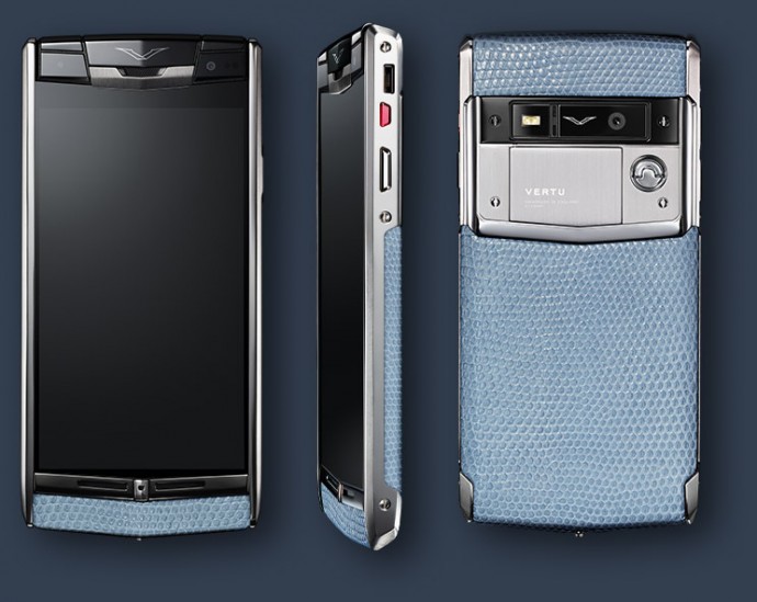 Vertu Signature Touch with Hasselblad Camera Well Worth $11,300, Blue
