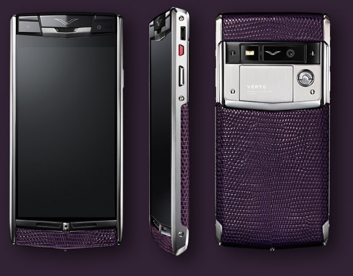 Vertu Signature Touch with Hasselblad Camera Well Worth $11,300, Purple