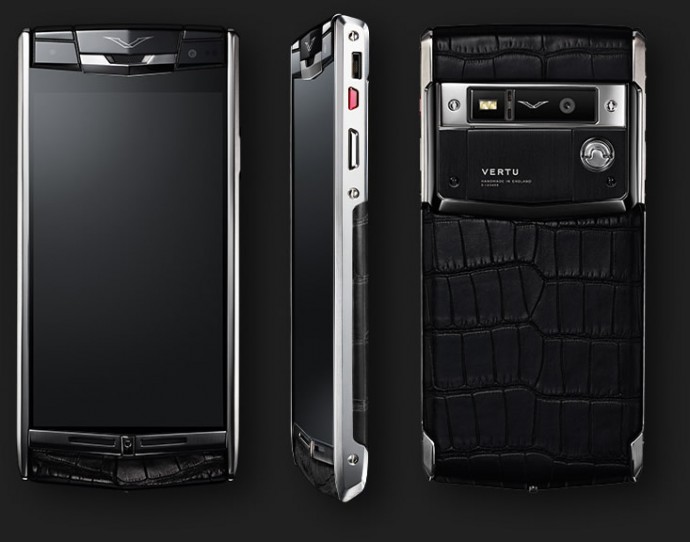 Vertu Signature Touch with Hasselblad Camera Well Worth $11,300, textured