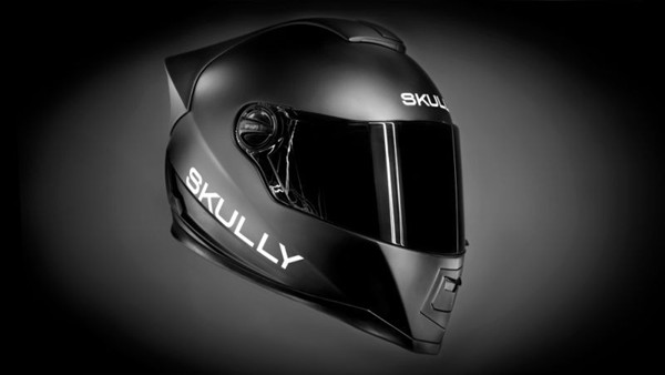 Skully AR-1 Motorcycle Helmet Features Augmented Reality