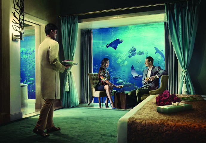 Underwater Suites At Atlantis The Palm Resort in Dubai