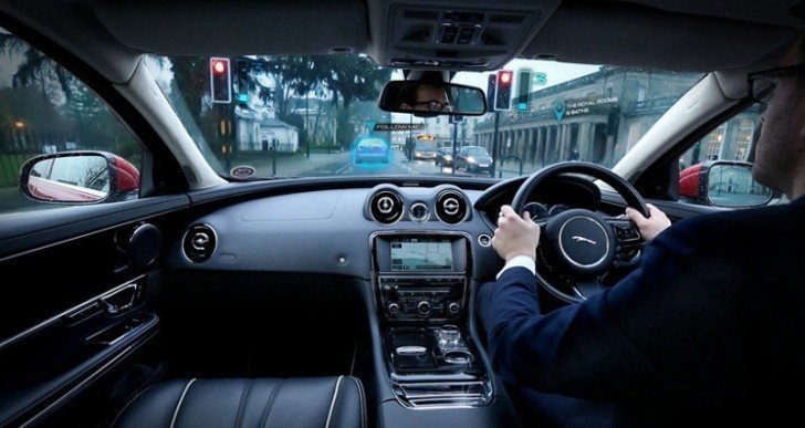 Jaguar Land Rover Augments Driving with Advanced Head-Up Display