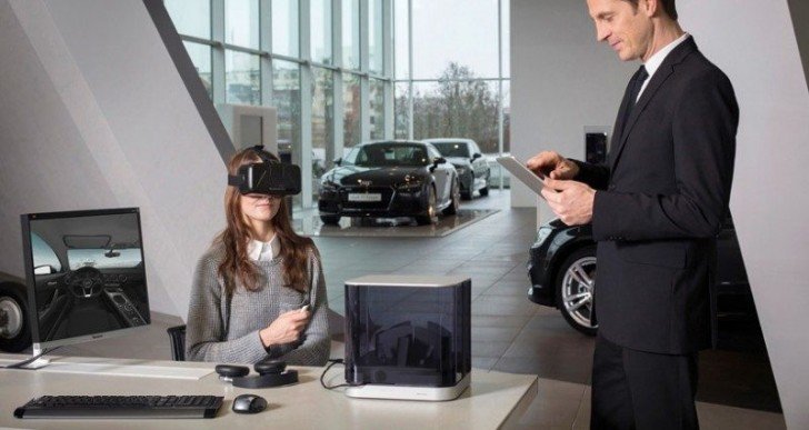 Audi Customers Will Get to Build Their Dream Cars Using VR Headsets