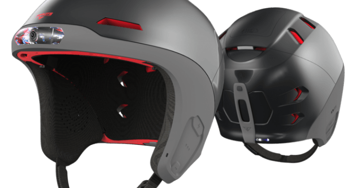 Forcite Alpine Ski Helmet Features Camera, Bluetooth, Fog Lights, and More