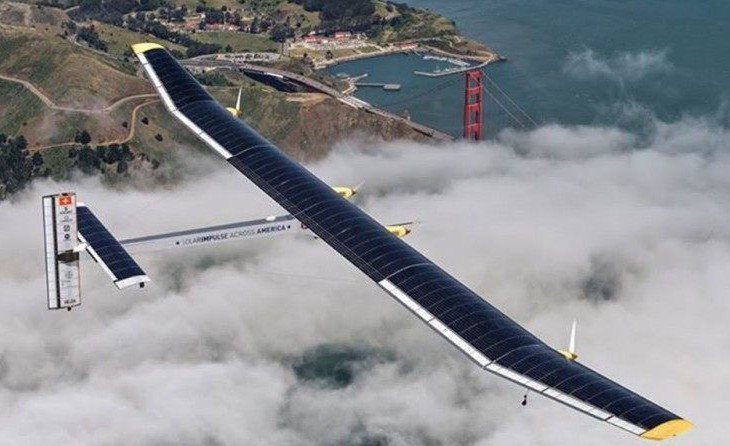 Solar Plane to Fly Around the World Without Using a Single Drop of Fossil Fuel