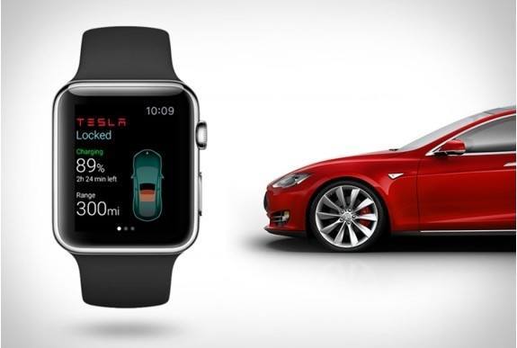 There’s a Tesla App for Apple Watch