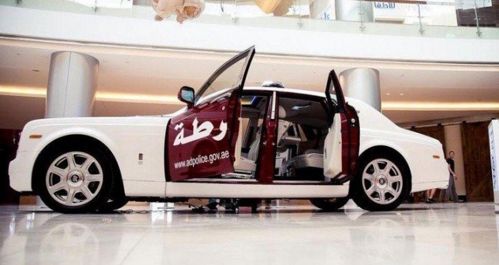 Go to Jail in a Rolls-Royce: Abu Dhabi Police Add Rolls-Royce Phantom to Fleet