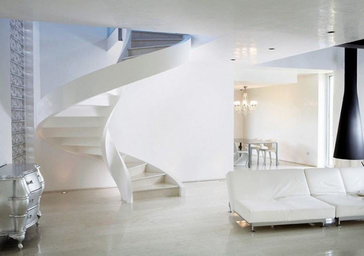 Helicoidal Staircases by Rizzi Studio