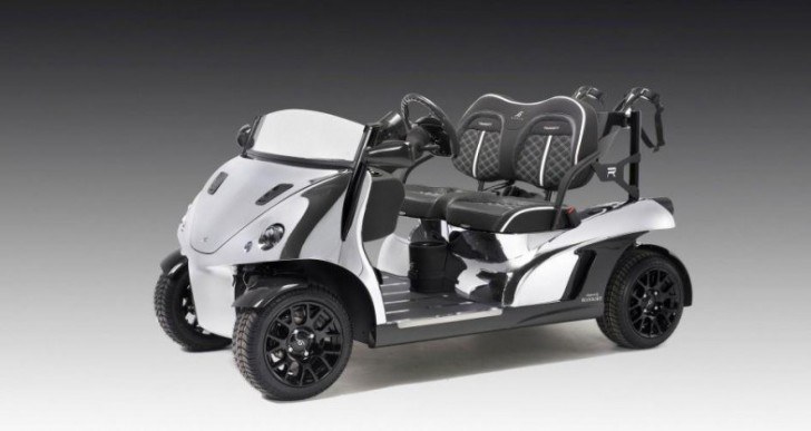 Hit the Green in Style With This $55k Golf Cart (or Upgrade to the $83k Model)