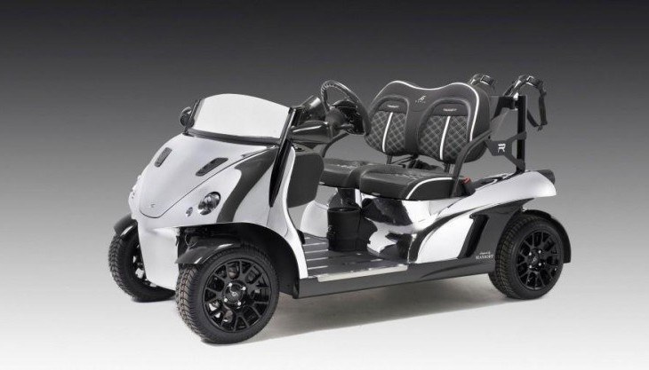 Hit the Green in Style With This $55k Golf Cart (or Upgrade to the $83k Model)