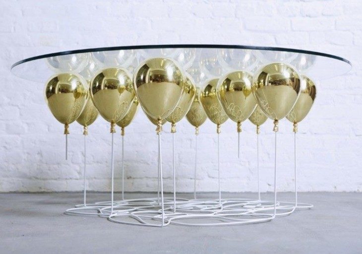 UP Balloon Coffee Table Appears to Float