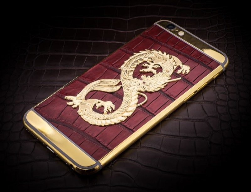 Bespoke iPhone 6 Line Uses Shark Skin, Gold, Alligator Leather1