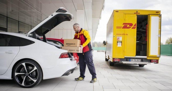 Amazon Prime Will Deliver Packages to Your Audi’s Trunk