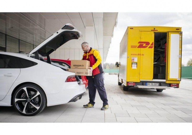 Amazon Prime Will Deliver Packages to Your Audi’s Trunk