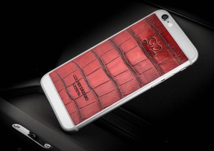 Bespoke iPhone 6 Line Uses Shark Skin, Gold, Alligator Leather