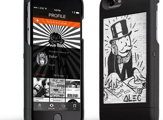 PopSLATE Case Puts an E-Ink Display on Your iPhone 6