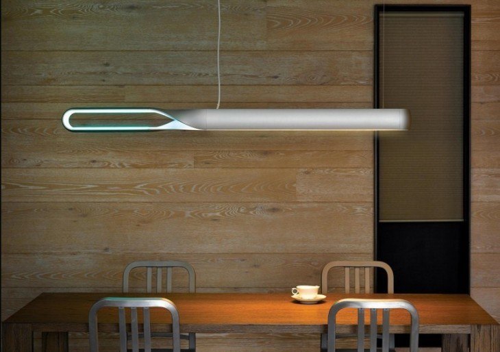 This LED Suspension Lamp Understands Hand Gestures