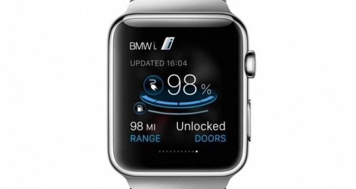 Control Your BMW i Remotely With This App for Apple Watch