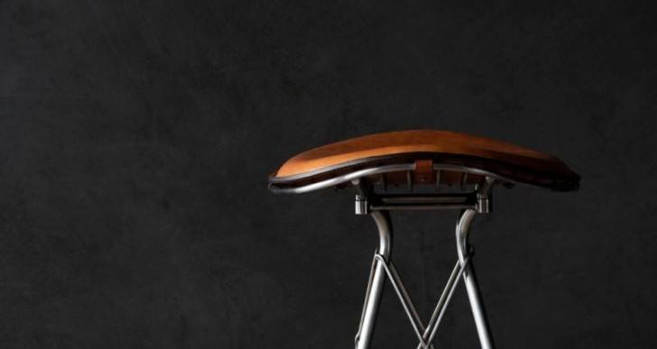 Danish Designers Create Saddle-Inspired Contemporary Bar Stool