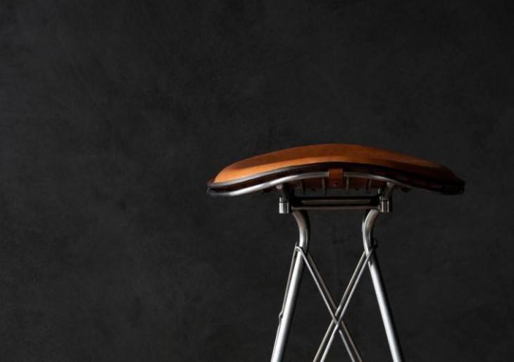 Danish Designers Create Saddle-Inspired Contemporary Bar Stool