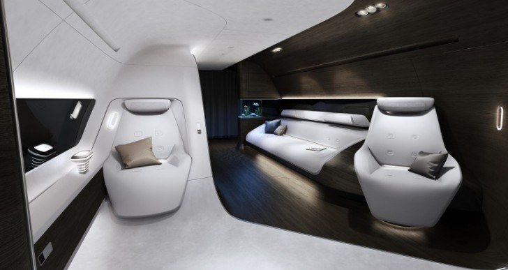 Mercedes-Benz Style Partners With Lufthansa to Create VIP Aircraft Cabins