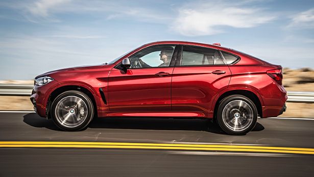 All-new BMW X6, Side In Action