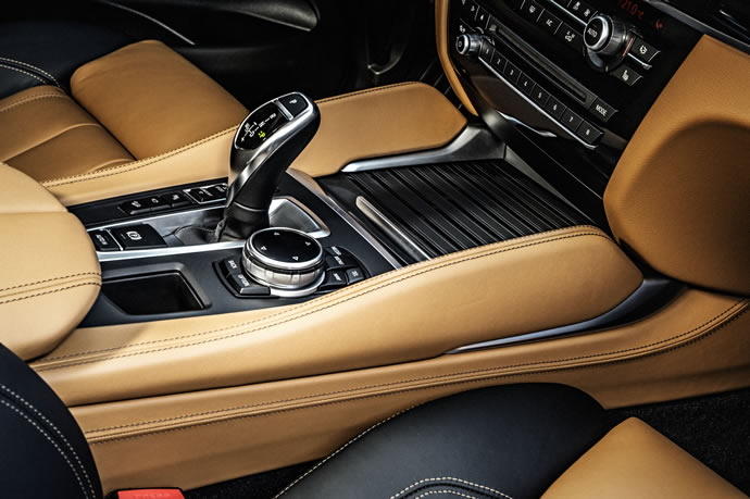 All-new BMW X6, Shifter
