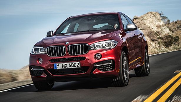 All-new BMW X6, Front In Action