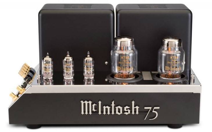 Vintage-Looking McIntosh MC75 Amplifier and C22 Preamplifier Make a Comeback