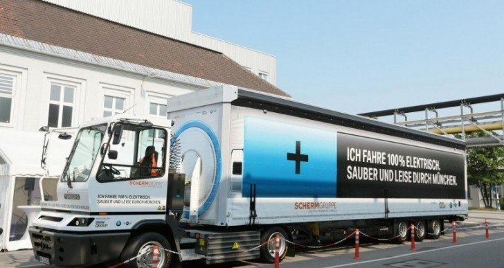 BMW All-Electric 18-Wheeler Goes Into Regular Service in Germany