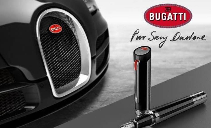 Bugatti Pur Sang Duotone Pen Inspired by Veyron