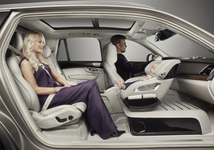 Innovative Volvo Concept Puts Little Ones in Front