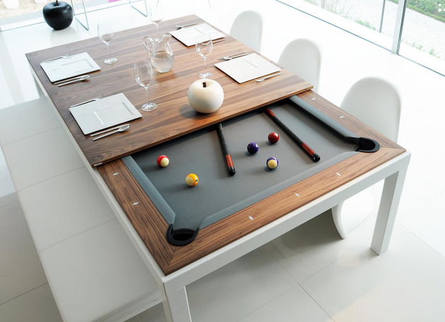 This Dinner Table Lets You Rack ‘Em Up
