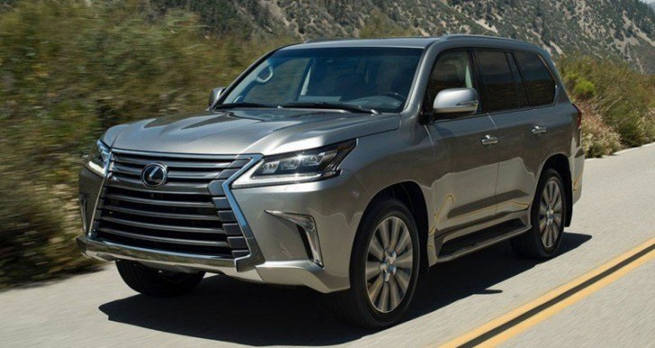 Lexus LX and GS Get a More Aggressive Look for 2016