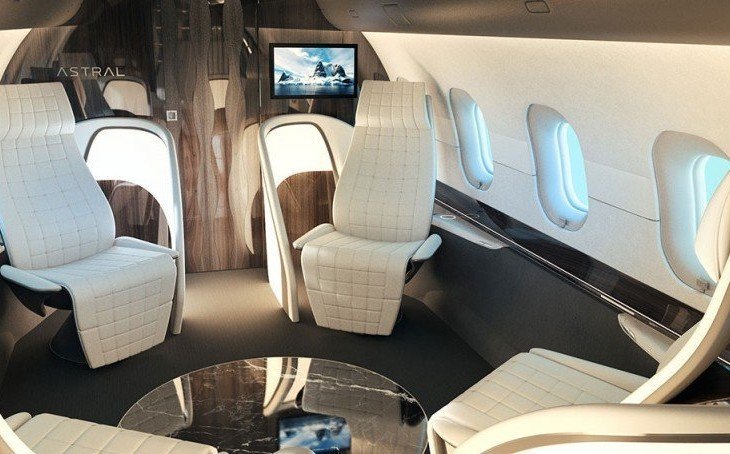 Swiss Company Yasava Unveils Private Jet Interior Concept