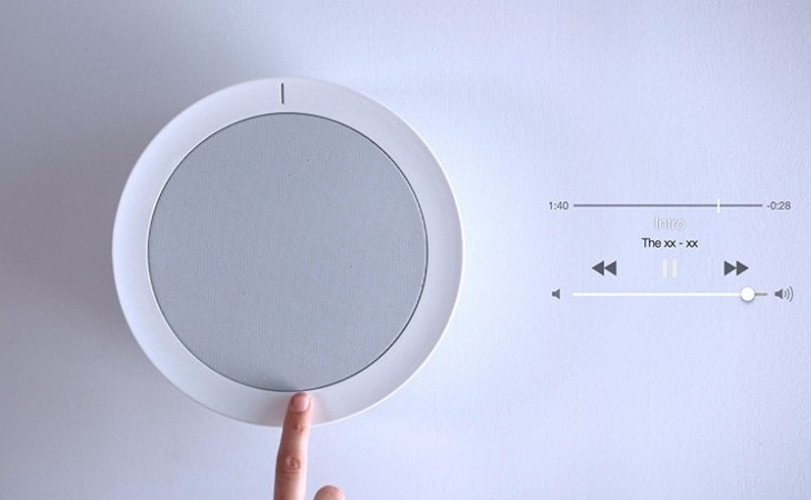 HiddenHub Speaker Adapts Sound Waves to the Shape of the Room
