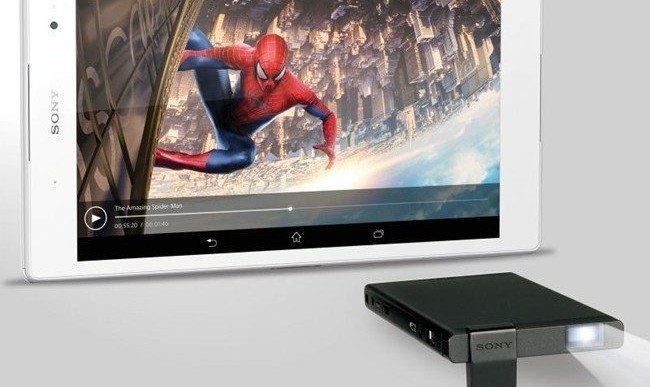 Sony Mobile Projector Delivers HD Quality on Any Surface