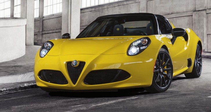 Alfa Romeo 4C Spider Is a Fun Carbon Fiber-Bodied Roadster Starting at $64k